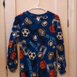 Boys LG Footie onesie